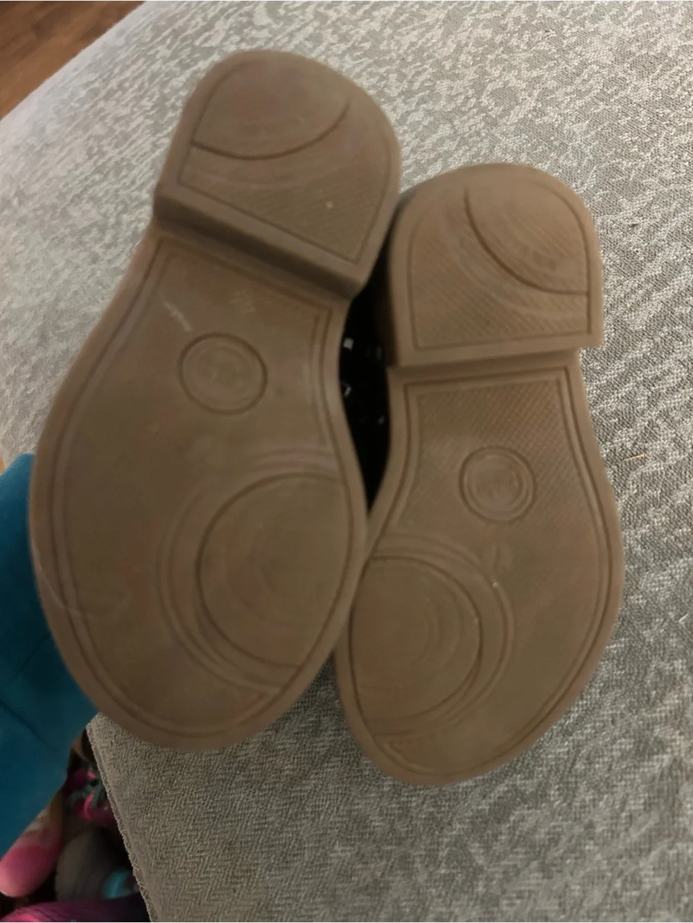 Toddler girls black booties